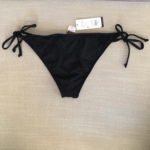 Billabong beaded string bikini bottom black M - Picture 3 of 3